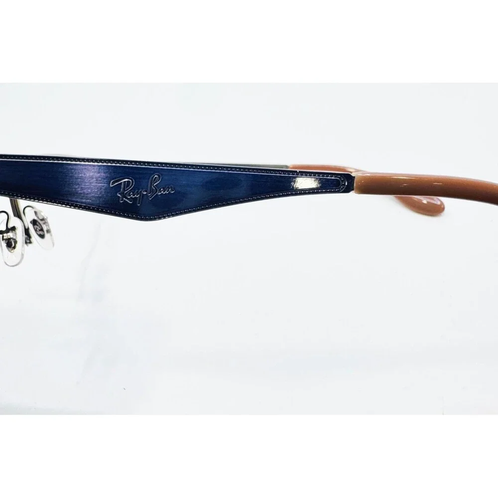 Ray-Ban Eyeglasses Mens Blue Semi Rimless RB 6345 2918 54-17-135